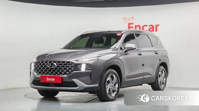 Hyundai The New Santa Fe 2023 Серый из Кореи