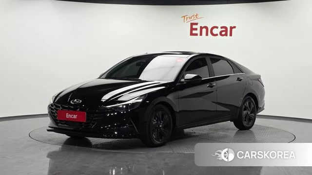 Hyundai Avante (CN7) 2023 Черный из Кореи