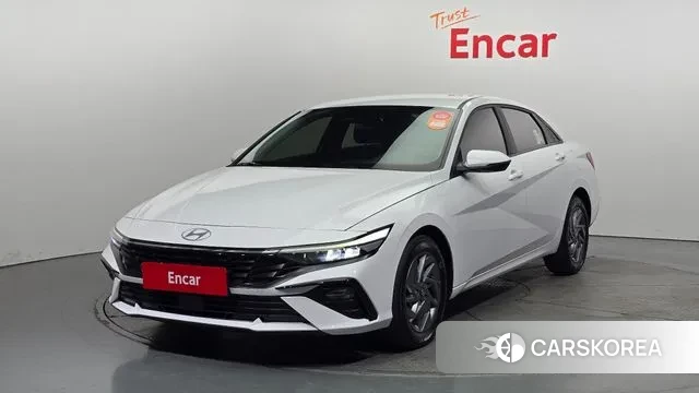 Hyundai The New Avante (CN7) 2023 Белый из Кореи