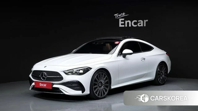 Mercedes-Benz CLE-Class C236 2024 Белый из Кореи