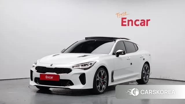 Kia Stinger 2018 Белый из Кореи