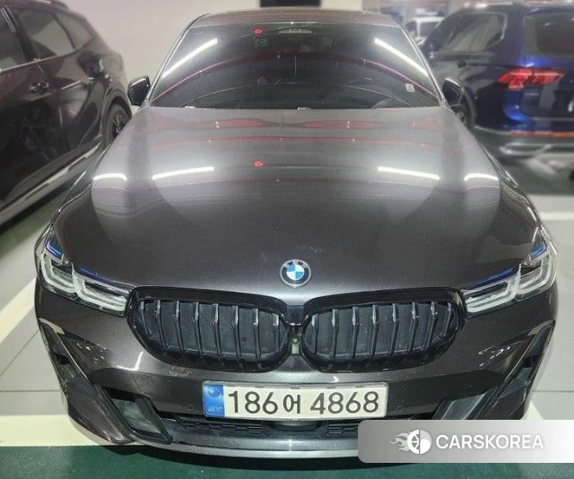 BMW 6 Series GT (G32) 2023 Серый из Кореи