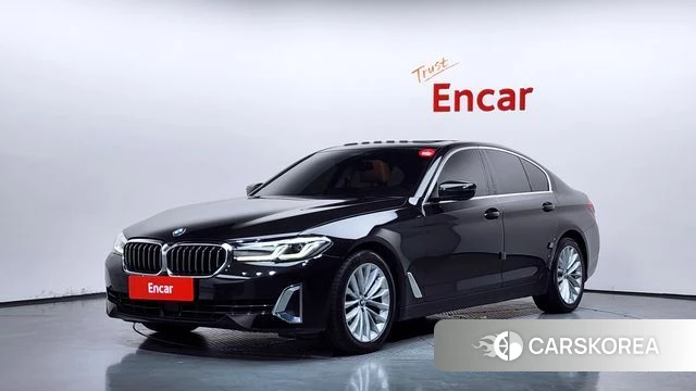BMW 5 Series (G30) 2022 Черный из Кореи
