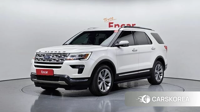 Ford Explorer 2019 Белый из Кореи