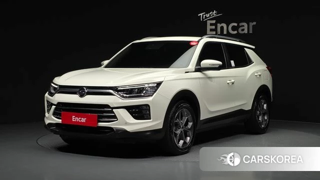 Ssangyong Beautiful Korando 2019 Белый из Кореи