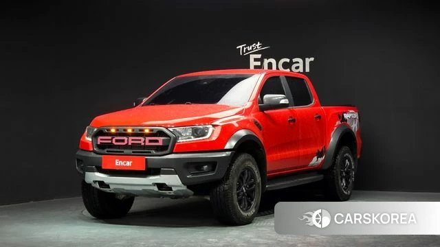 Ford Ranger 3rd Generation 2021 Красный из Кореи