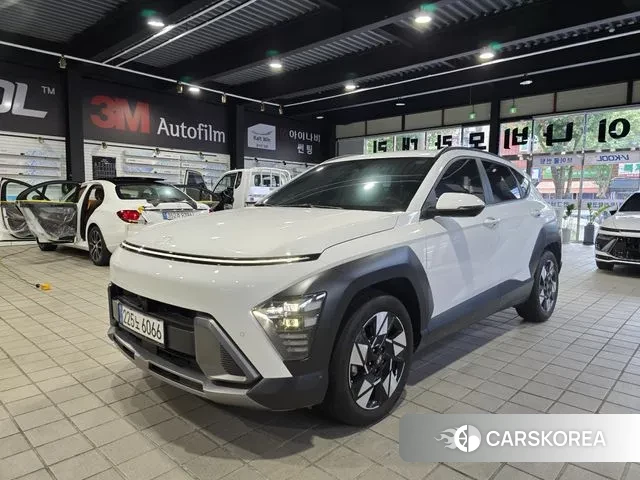 Hyundai Kona Hybrid (SX2) 2023 Белый из Кореи