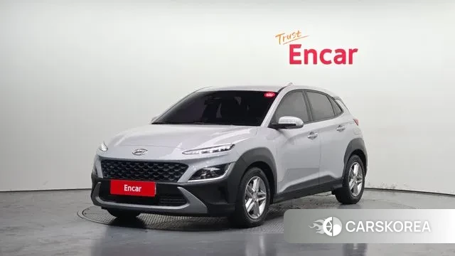 Hyundai The New Kona 2021 Серебристо-серый из Кореи