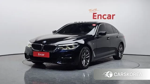 BMW 5 Series (G30) 2018 Синий из Кореи