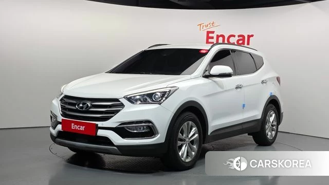 Hyundai Santa Fe The Prime 2018 Белый из Кореи