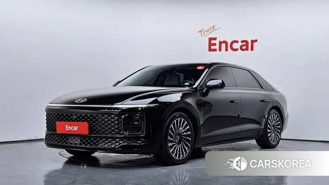 Hyundai Grandeur Hybrid (GN7) 2023 Черный из Кореи