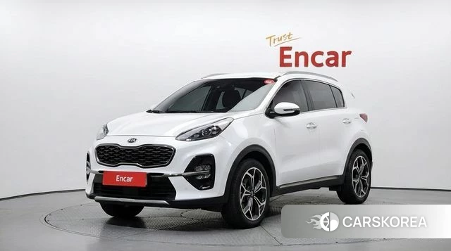 Kia Sportage The Bold 2019 Белый из Кореи