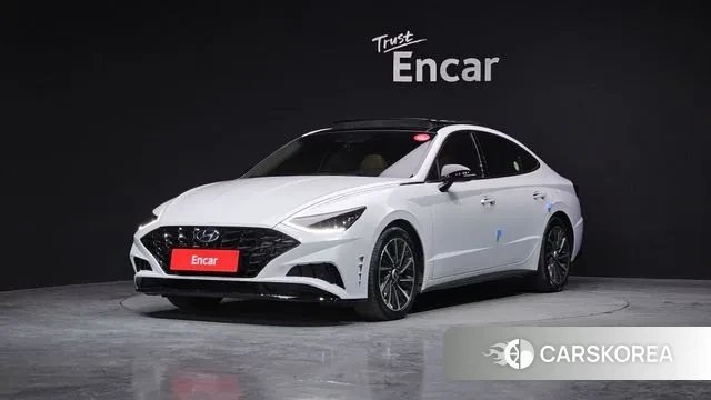 Hyundai Sonata (DN8) 2020 Белый из Кореи