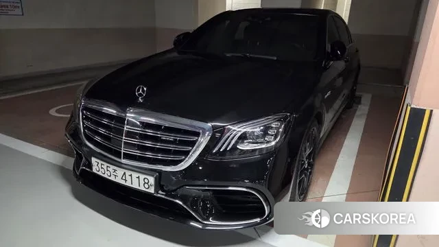 Mercedes-Benz S-Class W222 2018 Черный из Кореи