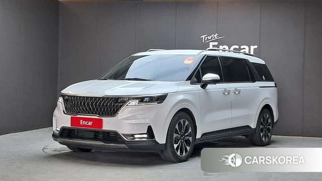 Kia Carnival 4th generation 2023 Белый из Кореи