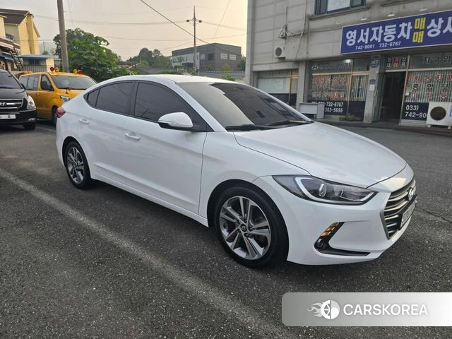 Hyundai Avante AD 2018 Белый из Кореи