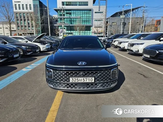 Hyundai Grandeur (GN7) 2023 Черный из Кореи