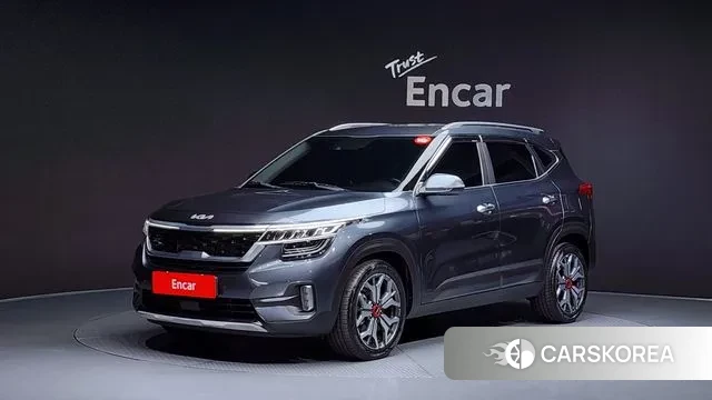 Kia Seltos 2022 Серый из Кореи