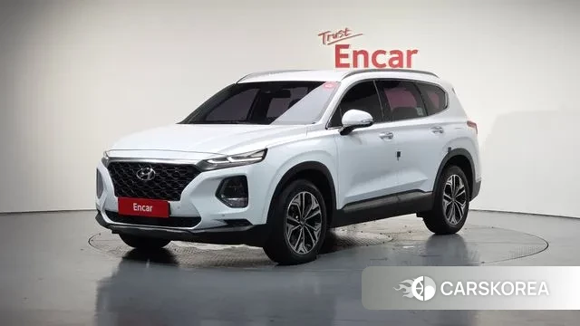 Hyundai Santa Fe TM 2018 Белый из Кореи