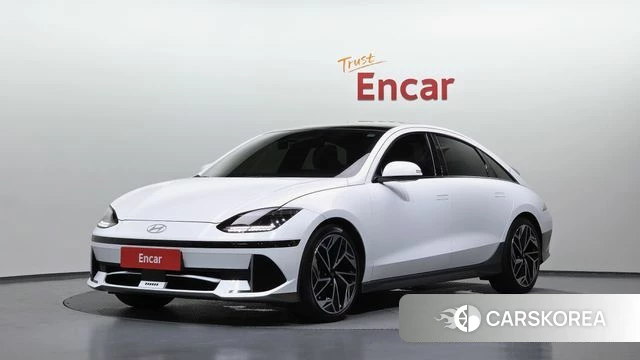 Hyundai Ionic 6 2022 Белый из Кореи
