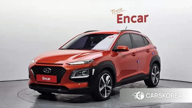 Hyundai Kona 2018 Оранжевый из Кореи