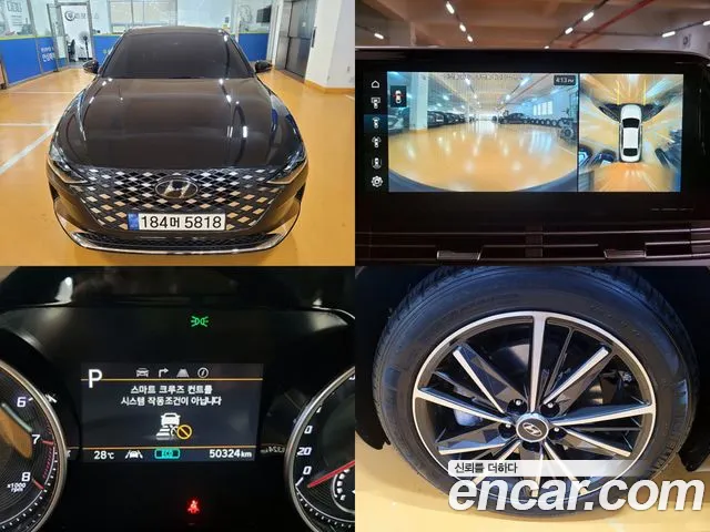 Hyundai The New Grandeur IG 2021 Черный из Кореи