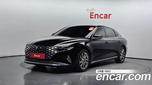 Hyundai The New Grandeur IG Hybrid 2020 Черный из Кореи