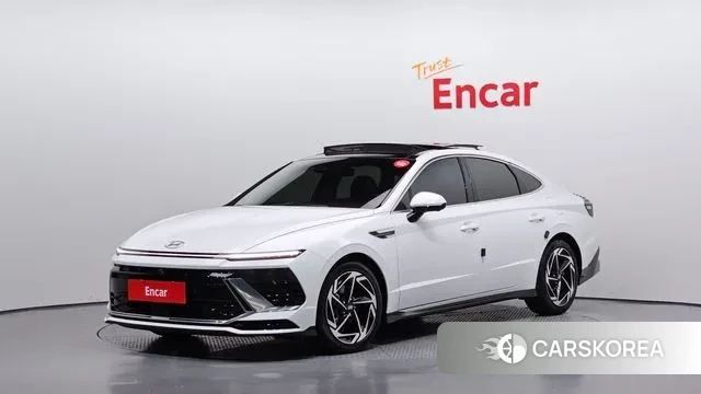 Hyundai Sonata D Edge (DN8) 2023 Белый из Кореи