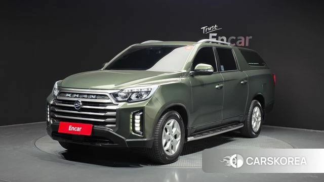 Ssangyong The New Rexton Sports Cannes 2023 Темно-зеленый из Кореи