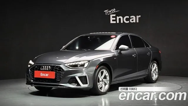 Audi A4 (B9) 2022 Серый из Кореи