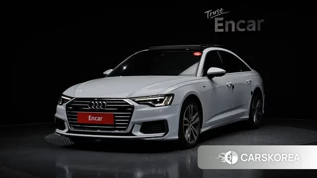 Audi A6 (C8) 2021 Белый из Кореи