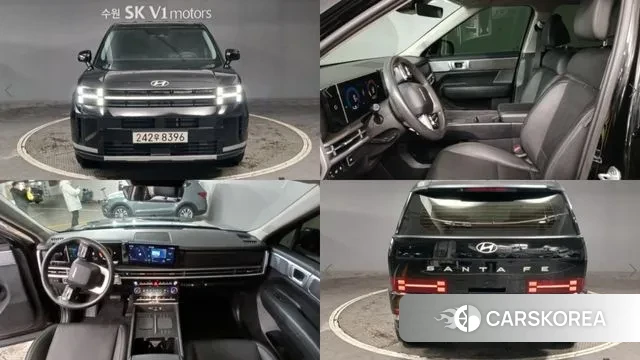 Hyundai Santa Fe (MX5) 2023 Черный из Кореи