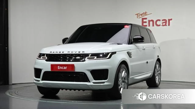 Land Rover Range Rover Sport 2nd Generation 2022 Белый из Кореи