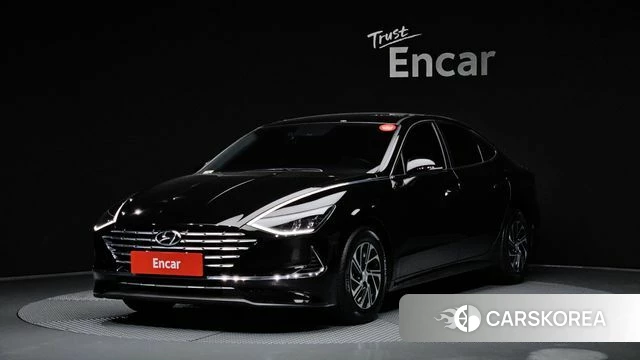 Hyundai Sonata Hybrid (DN8) 2020 Черный из Кореи