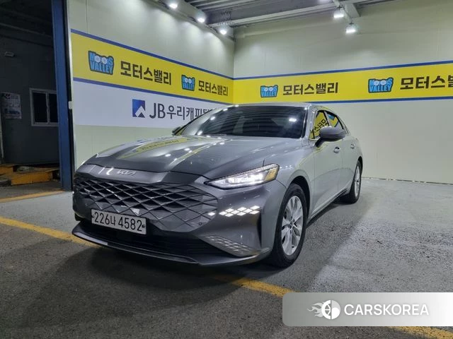 Kia K8 2021 Серебристо-серый из Кореи