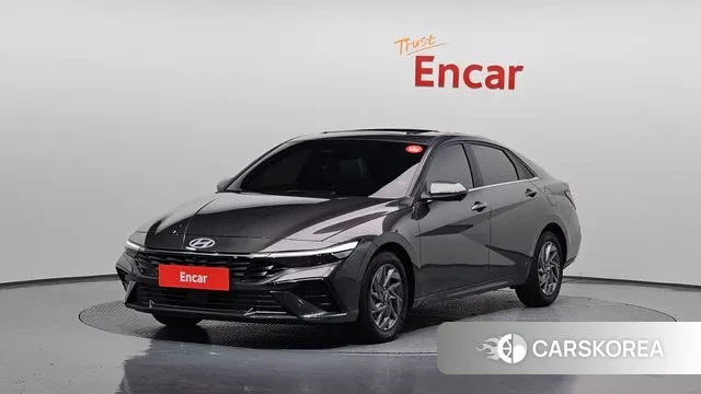 Hyundai The New Avante (CN7) 2023 Серый из Кореи