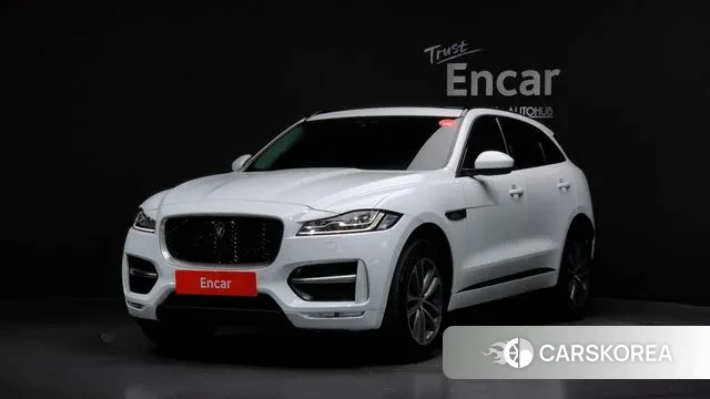 Jaguar F-PACE 2019 Белый из Кореи