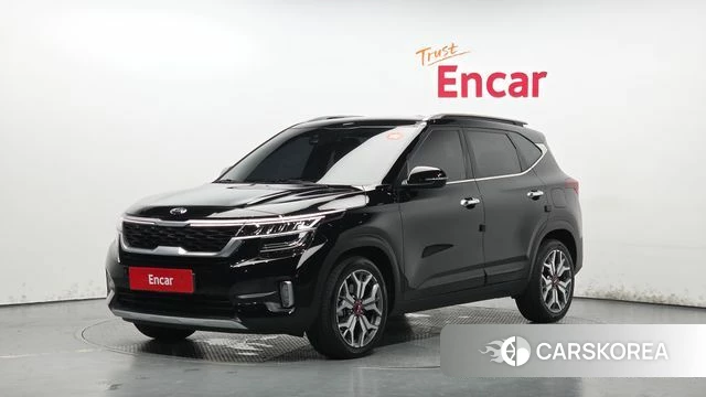 Kia Seltos 2019 Черный из Кореи