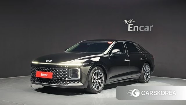 Hyundai Grandeur (GN7) 2023 Черный из Кореи