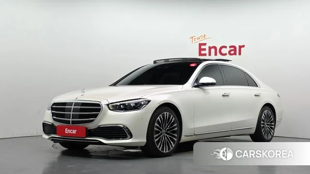 Mercedes-Benz S-Class W223 2022 Белый из Кореи