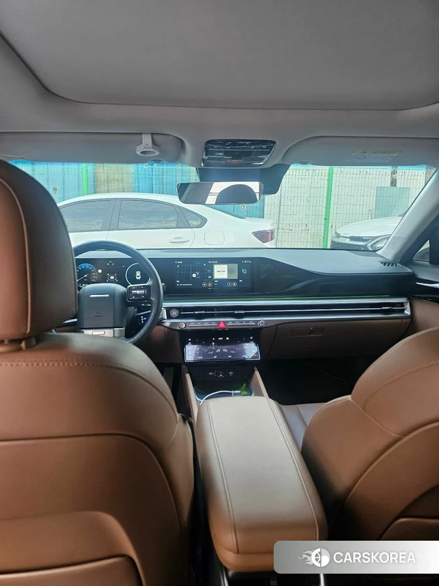 Hyundai Grandeur (GN7) 2023 Белый из Кореи