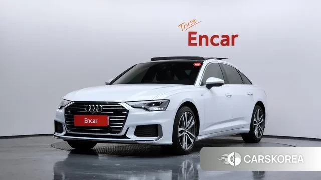 Audi A6 (C8) 2022 Белый из Кореи