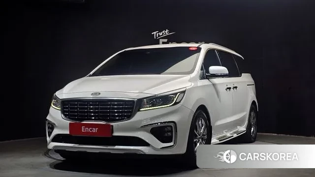 Kia The New Carnival 2019 Белый из Кореи