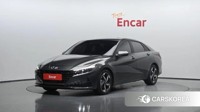 Hyundai Avante (CN7) 2022 Серый из Кореи