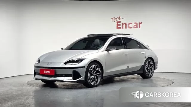 Hyundai Ionic 6 2023 Серебристо-серый из Кореи