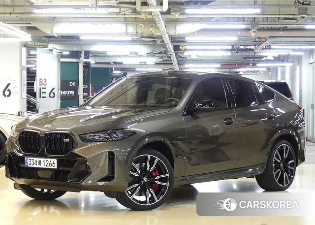 BMW X6 (G06) 2024 Серый из Кореи