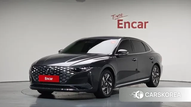 Hyundai The New Grandeur IG Hybrid 2021 Серый из Кореи