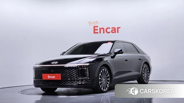 Hyundai Grandeur (GN7) 2023 Черный из Кореи