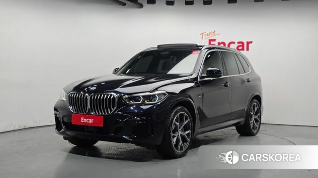 BMW X5 (G05) 2022 Черный из Кореи