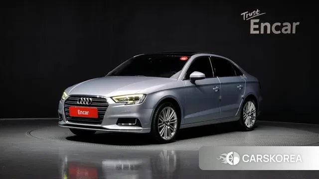 Audi New A3 2018 Серебристо-серый из Кореи